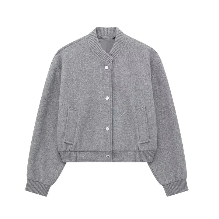 W&W Mode | Stilvolles Cropped Bomberjacke