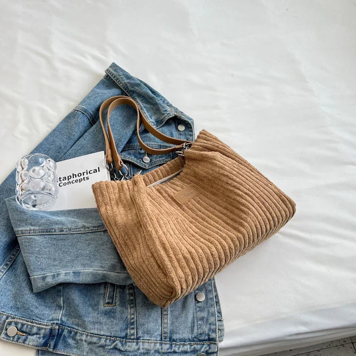 W&W Mode | Damen Cord Handtasche