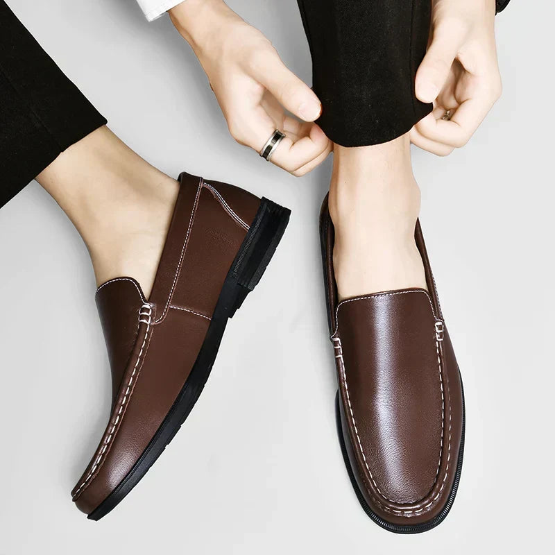 Lederslipper