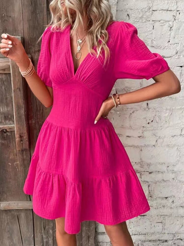 W&W Mode - Lässiges Kleid mit Rüschen