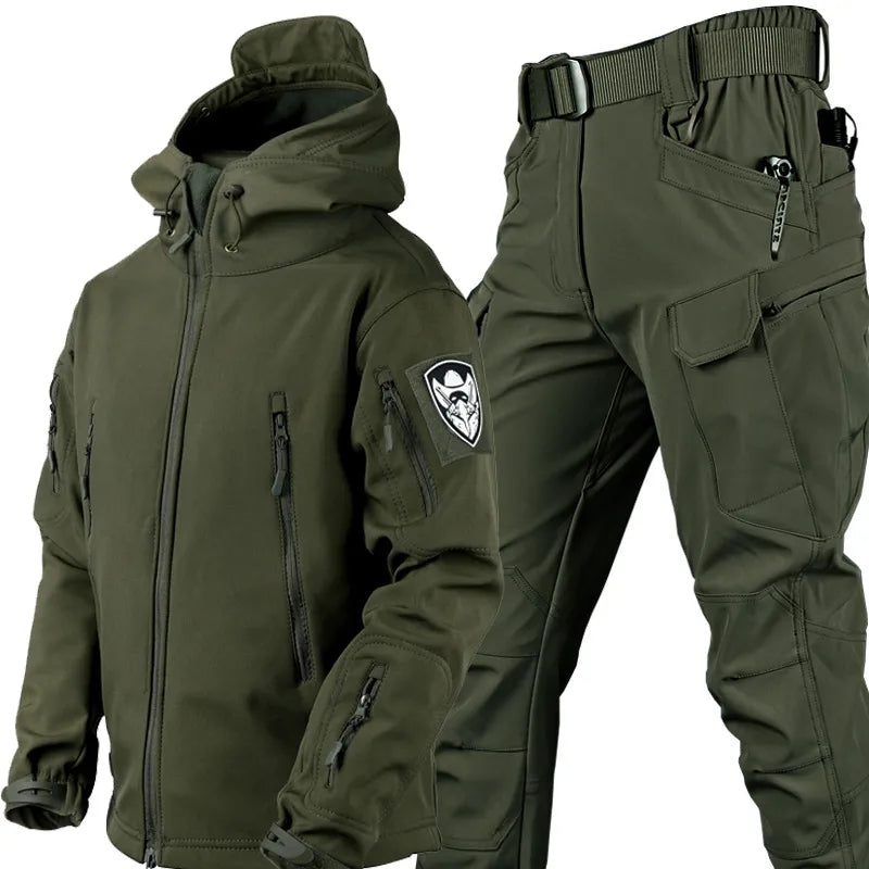 W&W Mode | Taktische Wind Und Wasserdichte Outdoor-Jacke Und Hose