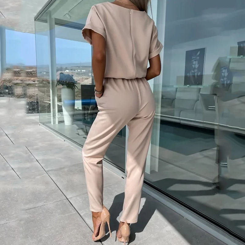 W&W Mode | Kurzarm-Overall | Bequemer und trendiger Look