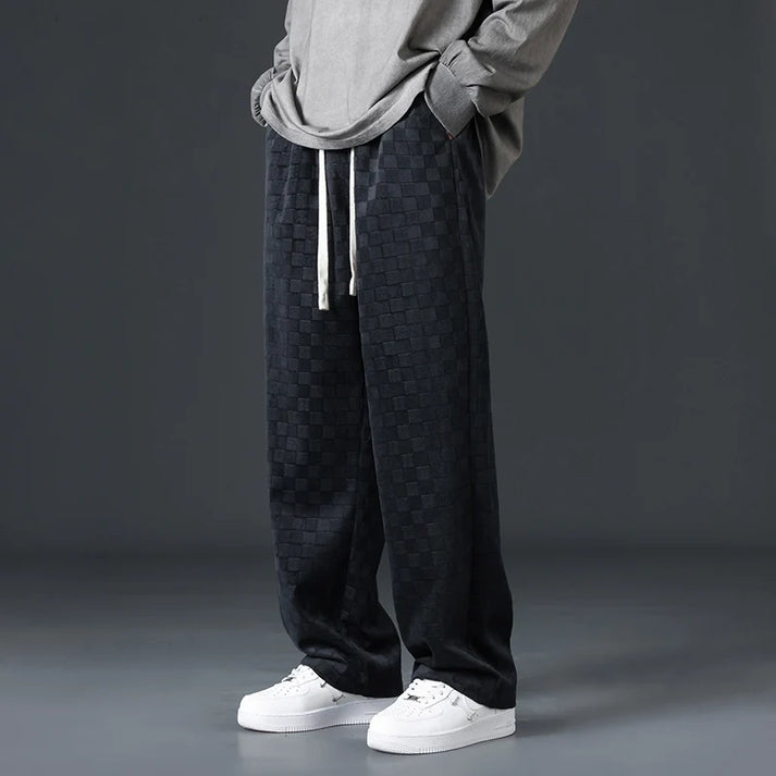 W&W Mode | Stylische Jogginghose Mit Karomuster