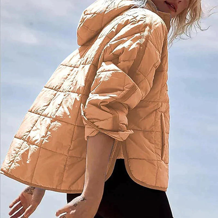 Damen-Freizeitjacke aus wasserdichtem Material