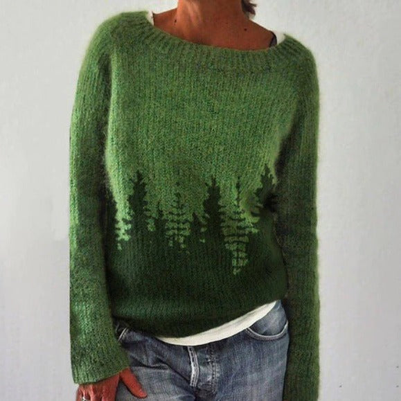 W&W Mode - Eleganter Gestrickte Pullover - Damen Strickware in Trendfarben