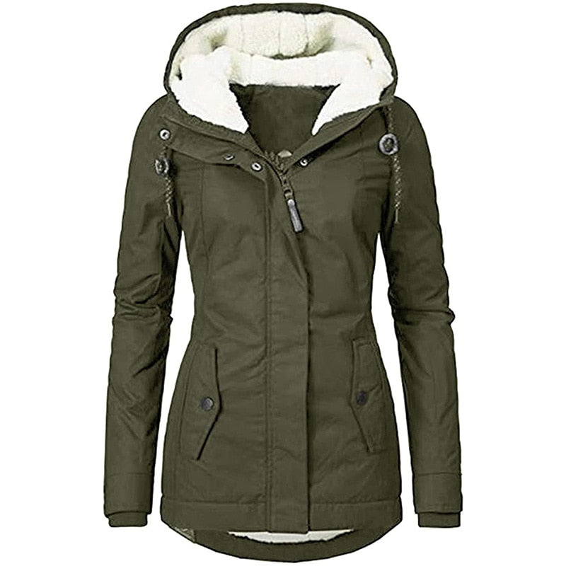 W&W Mode | Warme Winterjacke für Damen | Stilvolle und Bequeme Winterjacke