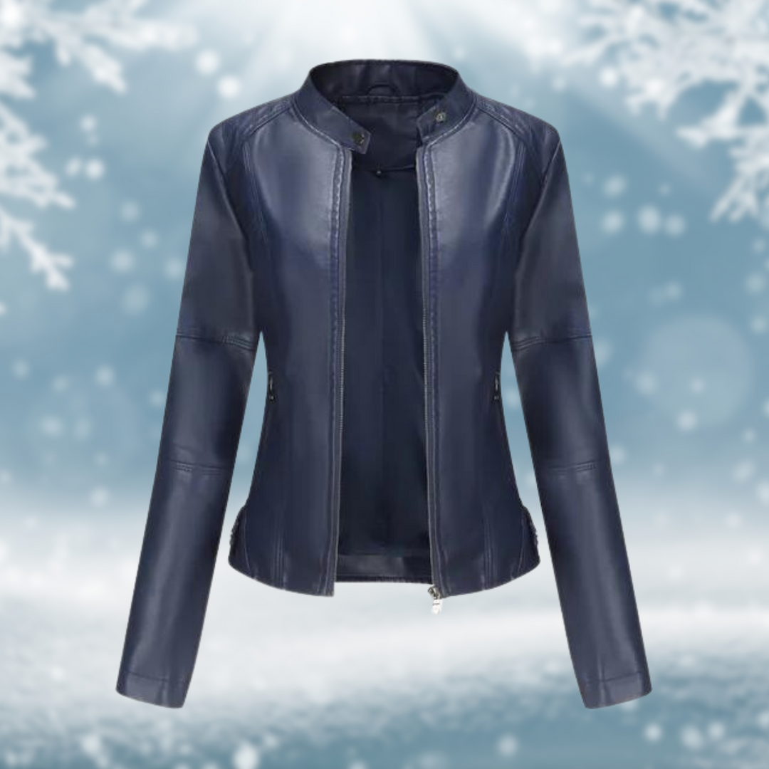 Veganistische Lederjacke