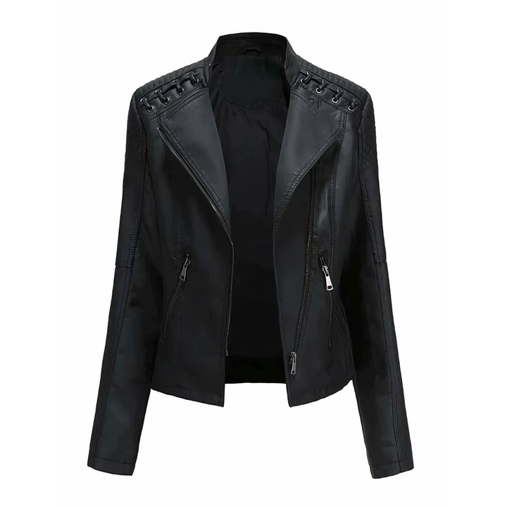 W&W Mode - Leren Damenjacke