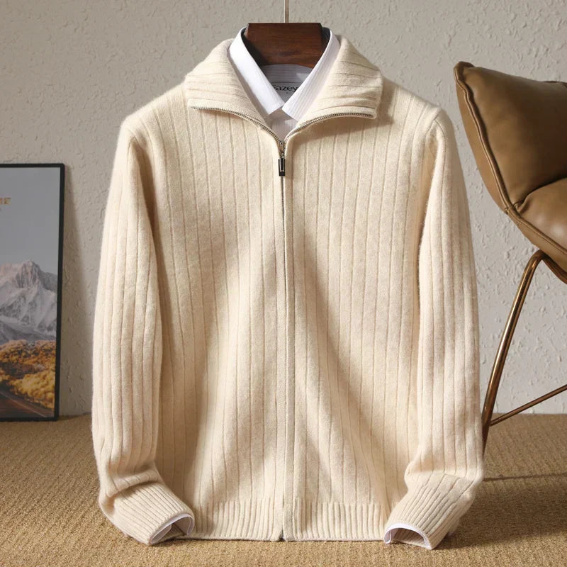 W&W Mode | Bequemer Business-Cardigan Aus Merinowolle