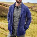 W&W Mode | Klassische Herren Strickjacke Im Retro Stil