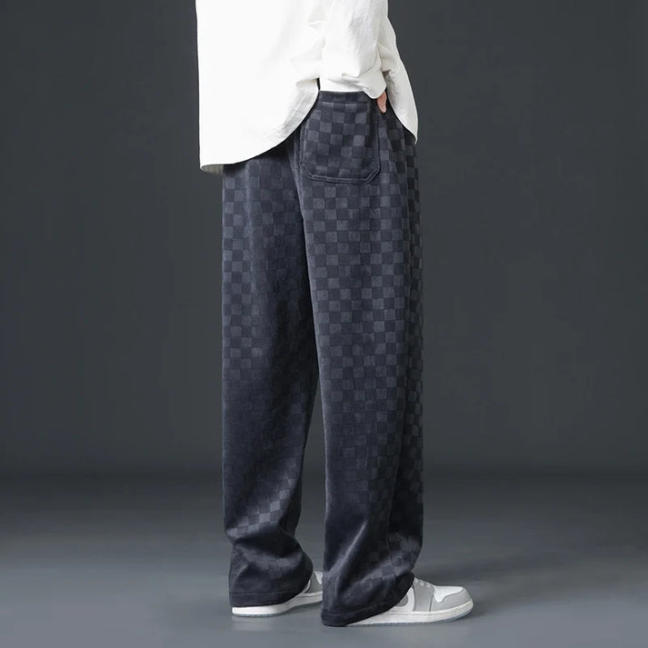 W&W Mode | Stylische Jogginghose Mit Karomuster