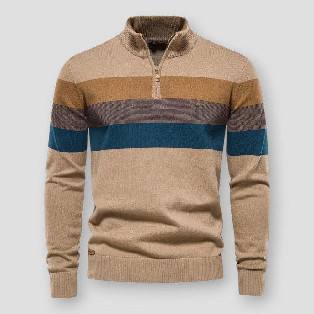 W&W Mode | Gestreifter Pullover