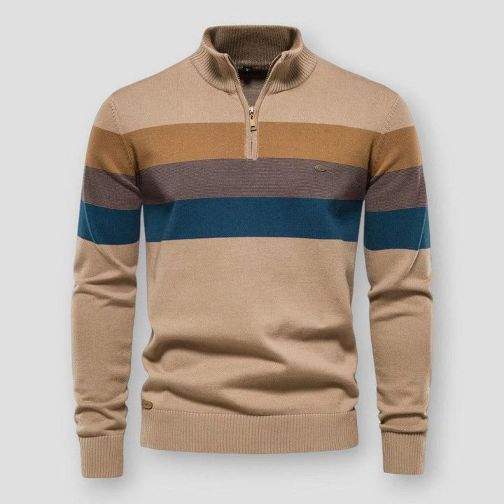 W&W Mode | Gestreifter Pullover