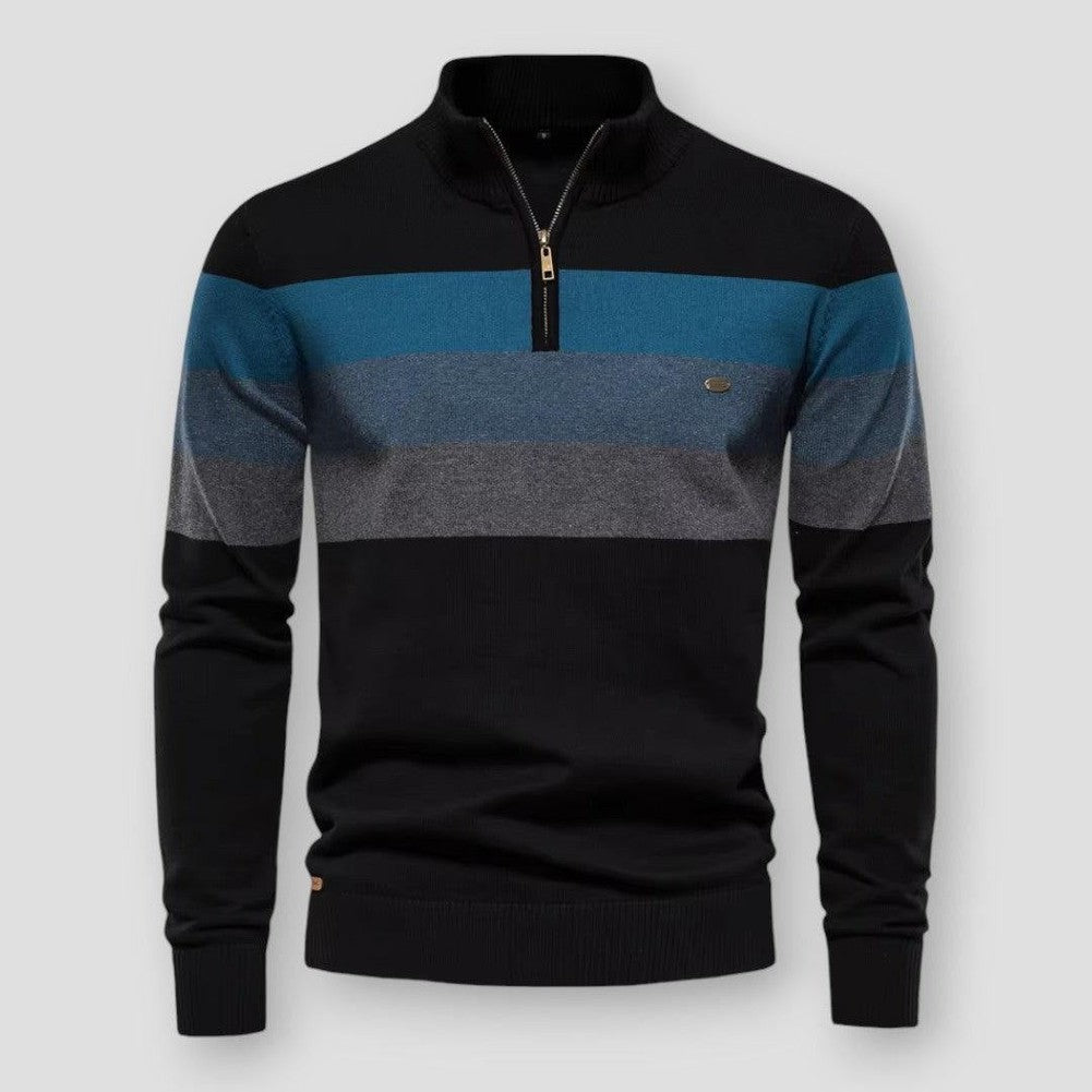 W&W Mode | Gestreifter Pullover