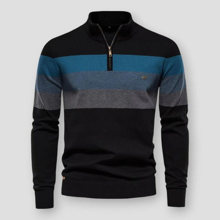 W&W Mode | Gestreifter Pullover