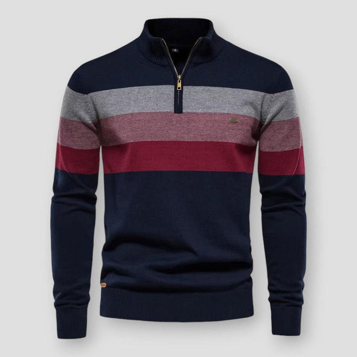 W&W Mode | Gestreifter Pullover