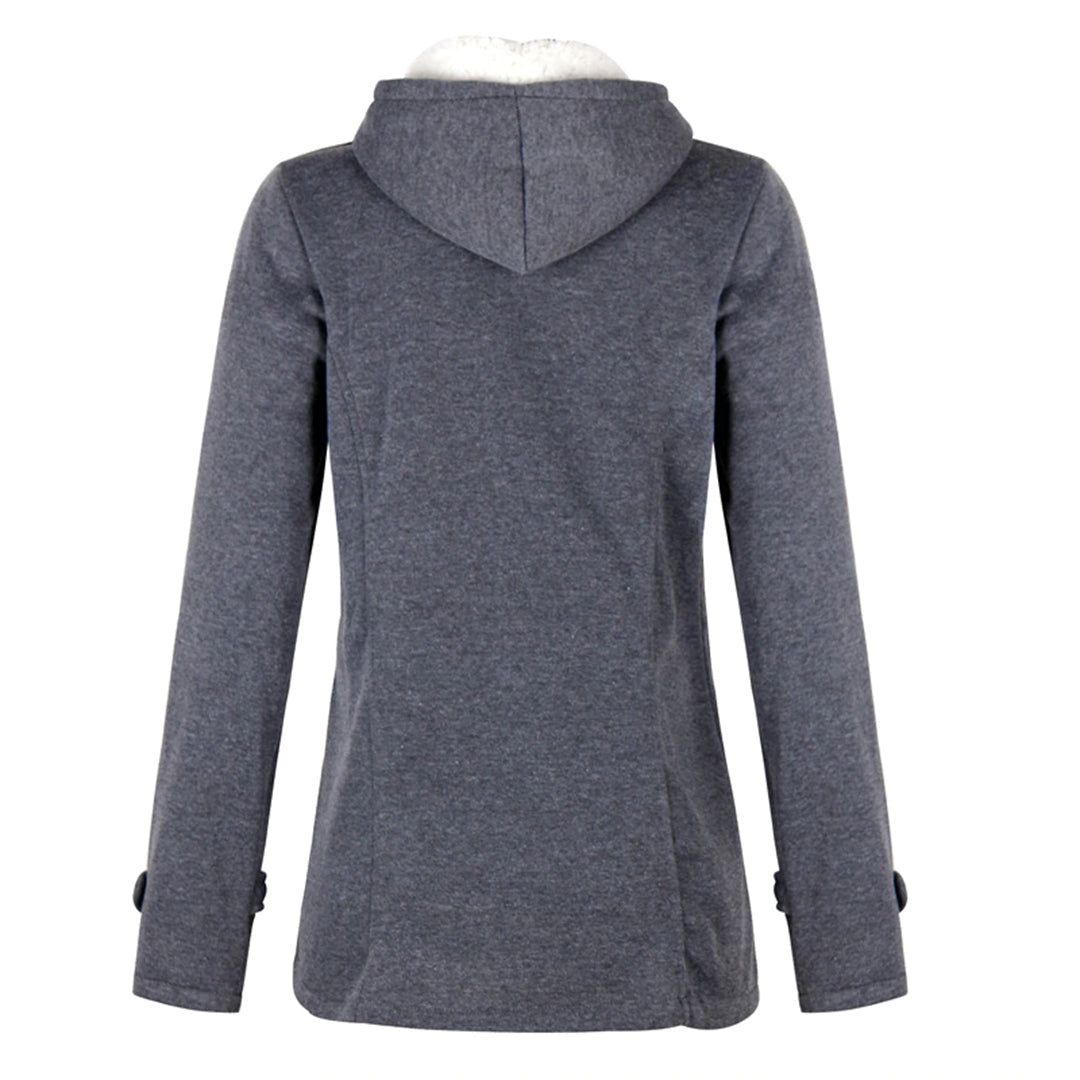 W&W Mode | Damen Winterjacke Mit Knopfverschluss