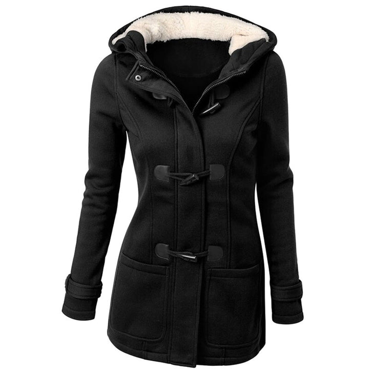 W&W Mode | Damen Winterjacke Mit Knopfverschluss