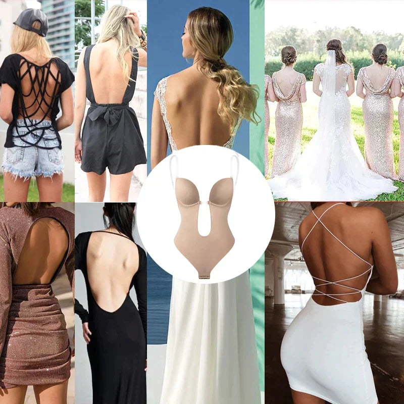 W&W Mode | Rückenfreier Bodysuit für elegante Outfits