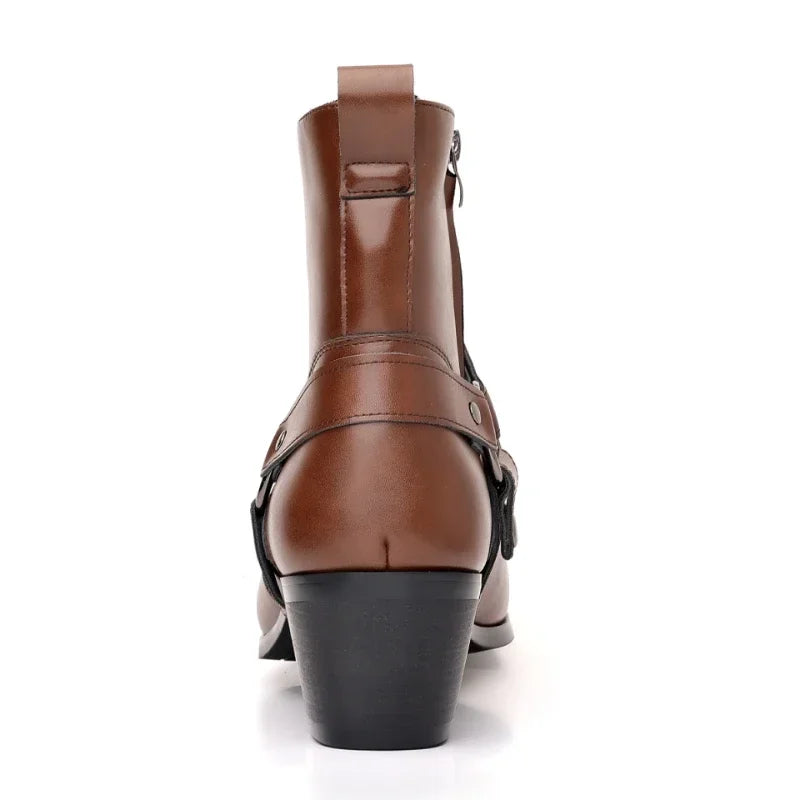 W&W Mode | Hochwertige Modische Chelsea Cowboystiefel Für Herren