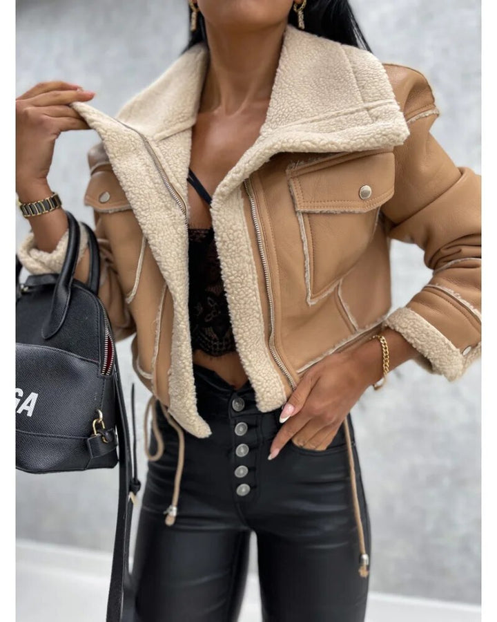 Damen Lederjacke für den Alltag