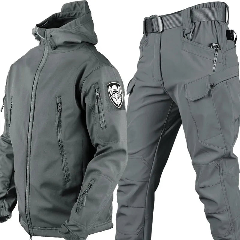W&W Mode | Taktische Wind Und Wasserdichte Outdoor-Jacke Und Hose
