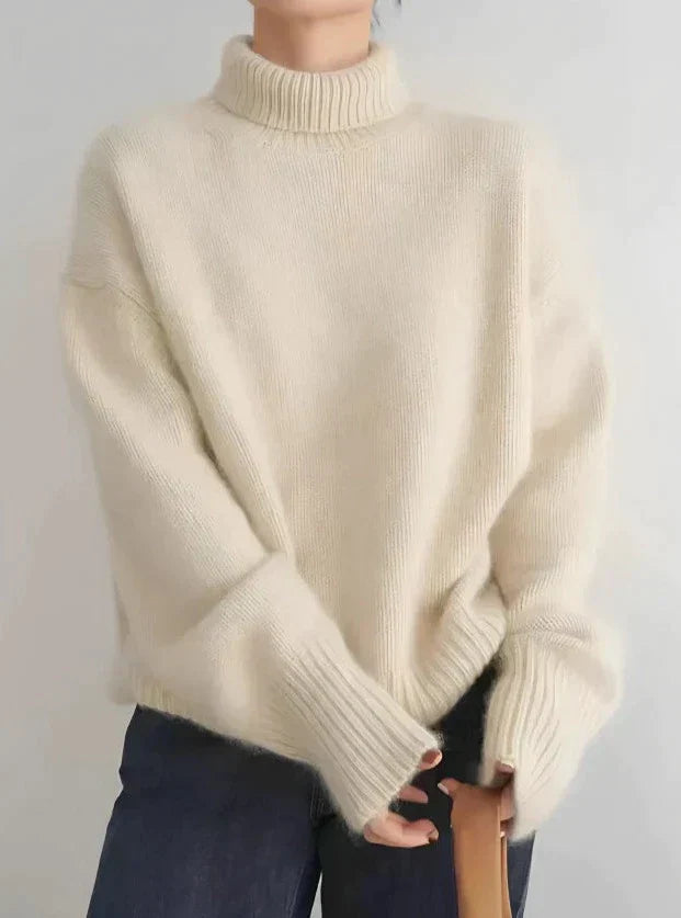 W&W Mode | Cashmere-Pullover Mit Rollkragen