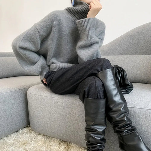 W&W Mode - Warme Pullover-Oberteile