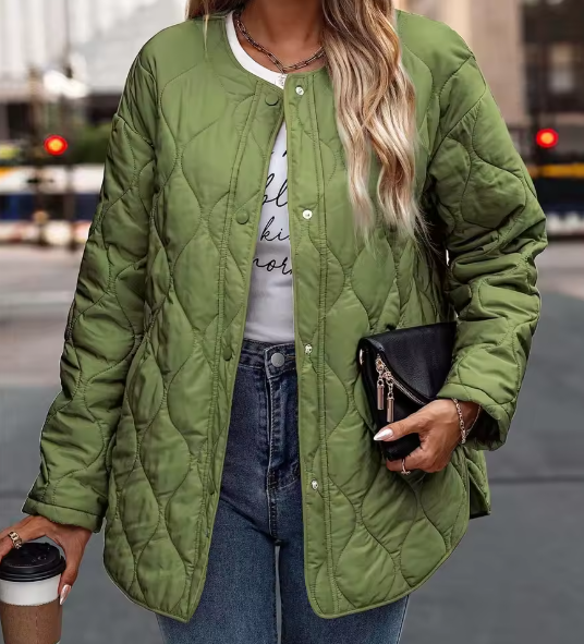 W&W Mode | Gepolsterte Steppjacke Damen Eleganz Und Komfort Für Den