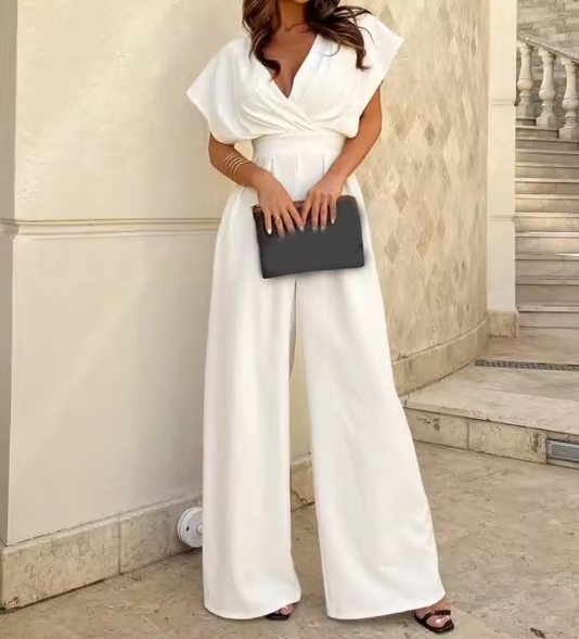 W&W Mode | Stylischer Overall mit weiten Beinen