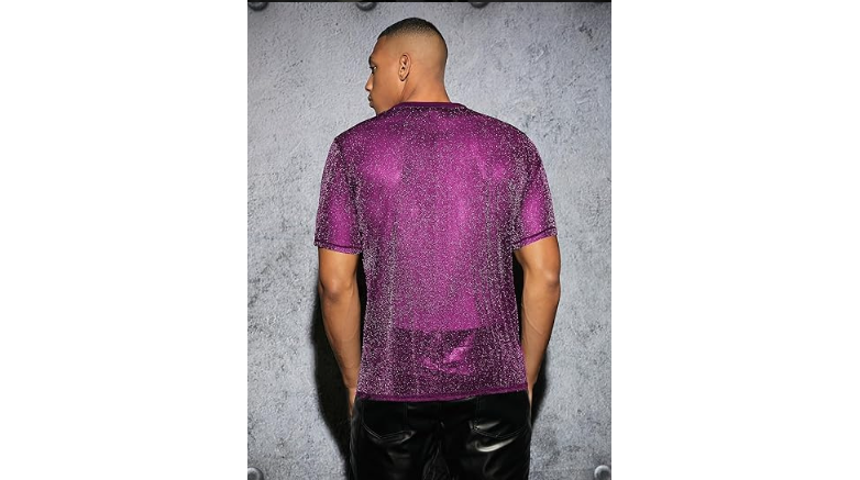W&W Mode | Sexy Semi Runde Hals T-shirt Für Männer