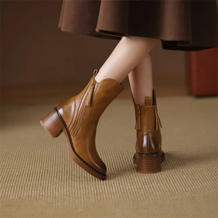 W&W Mode | Stilvolle Stiefel Aus Hochwertigem Leder