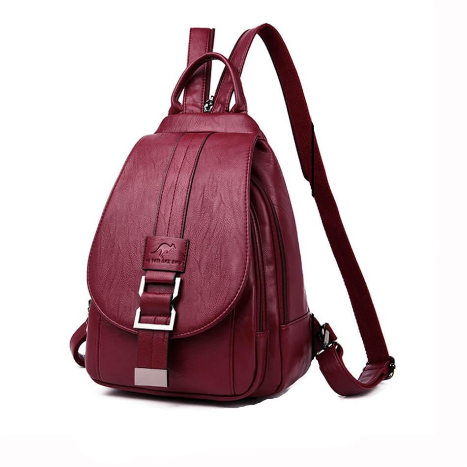W&W Mode | Leder Rucksack Zeitlose Eleganz Und Praktische Funktionalität