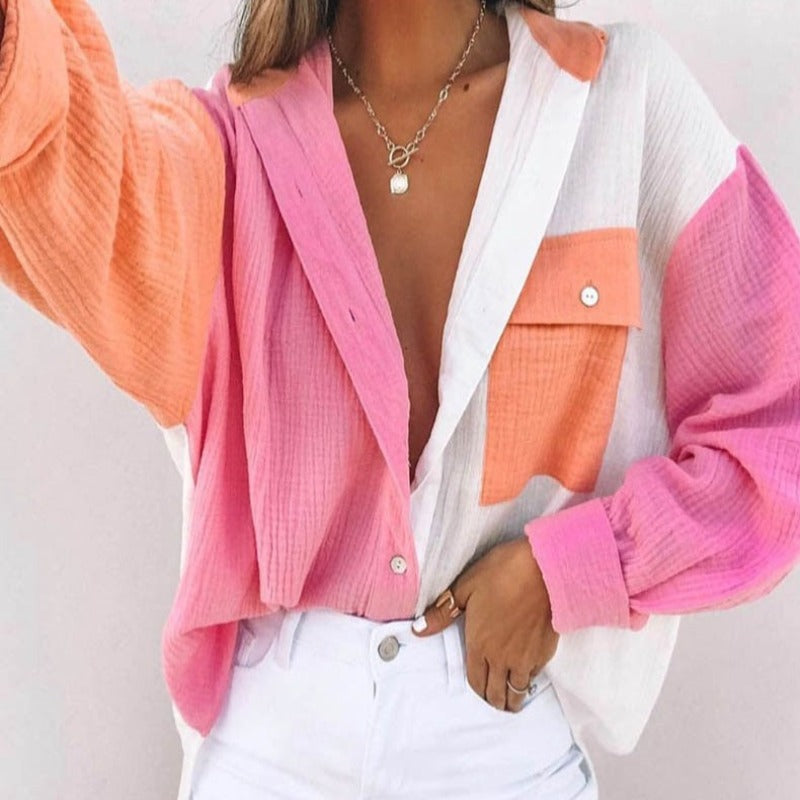 Stylische Sommerbluse