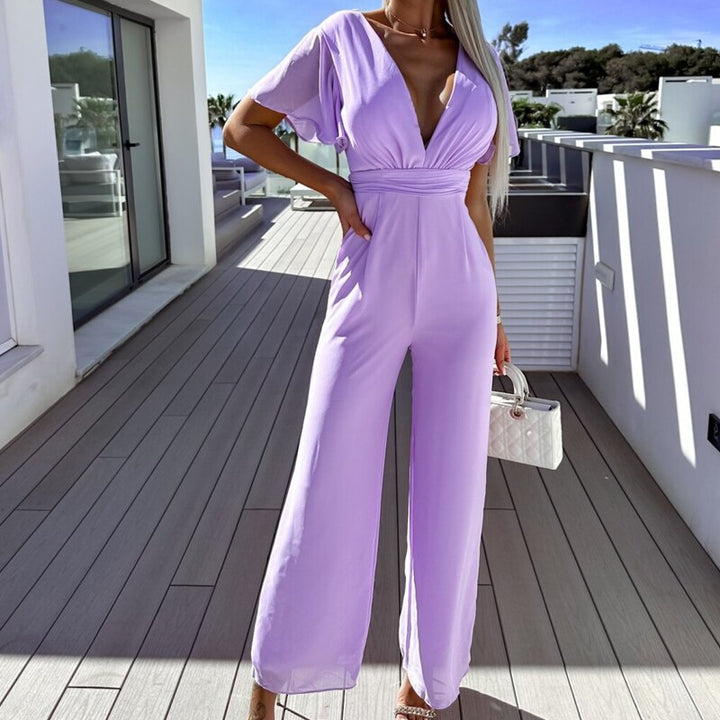 W&W Mode | Stylischer Overall mit weiten Beinen