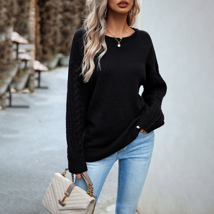 W&W Mode - Pullover mit gestrickten Ärmeln