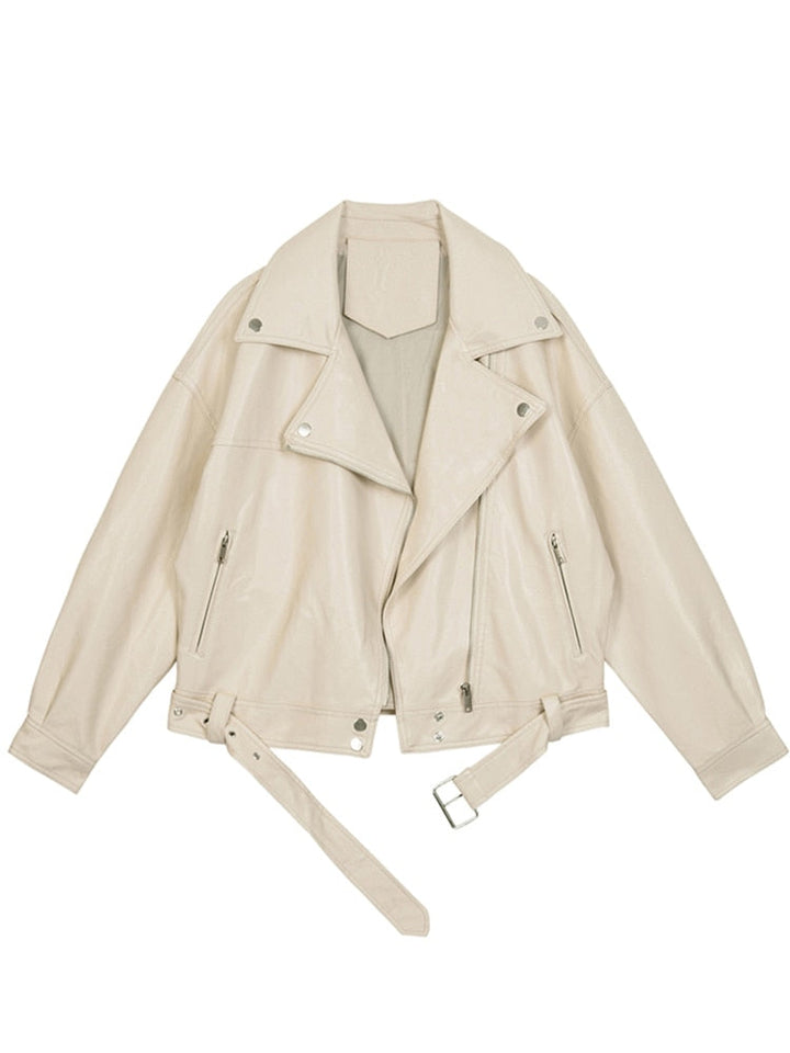W&W Mode - Lederjacke in Übergröße
