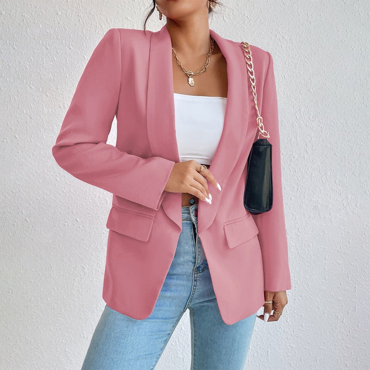 W&W Mode Klassischer Kombi-Kaschmir: Damen Frühlingsjacke für Büro und Freizeit