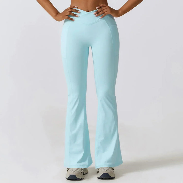 W&W Mode | Hoch taillierte Flare-Leggings
