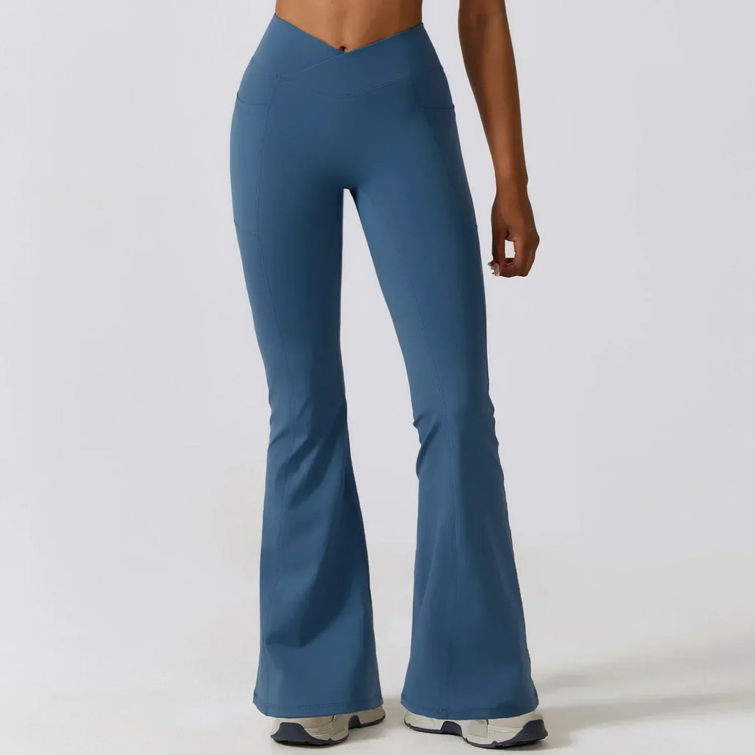 W&W Mode | Hoch taillierte Flare-Leggings