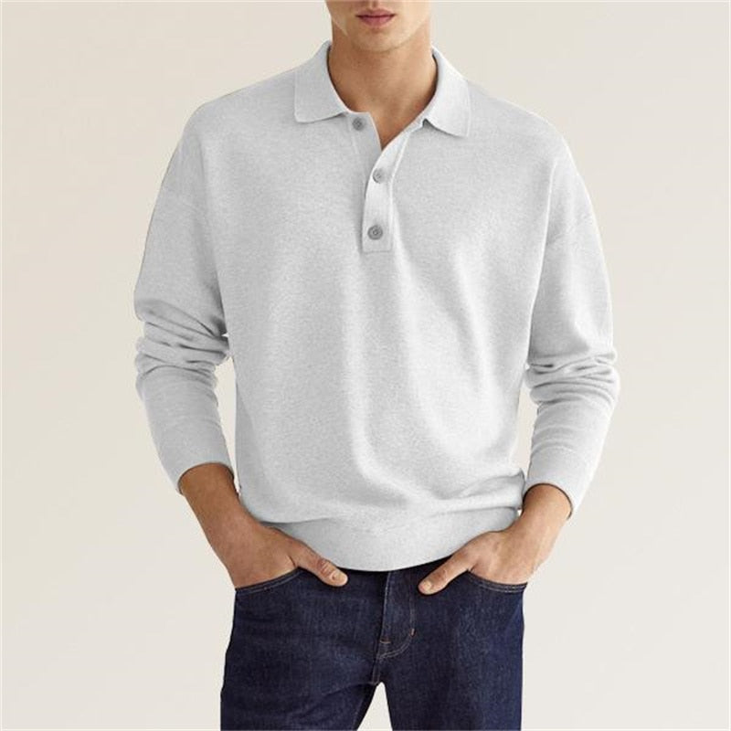 W&W Mode | Polo - Herren Langarm Polo