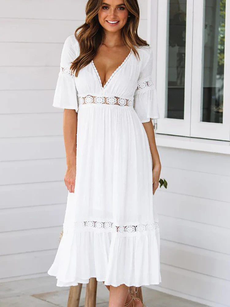 W&W Mode | Boho-Midi-Kleid