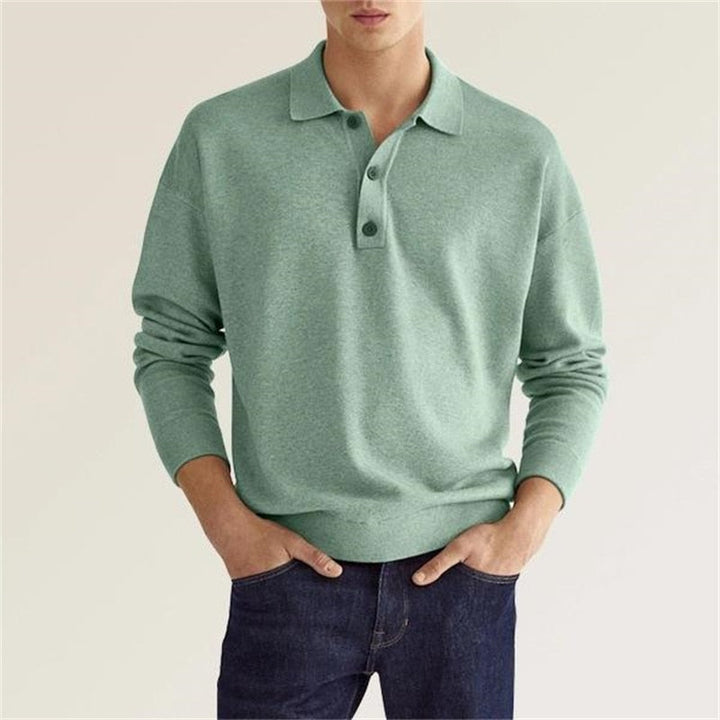 W&W Mode | Polo - Herren Langarm Polo