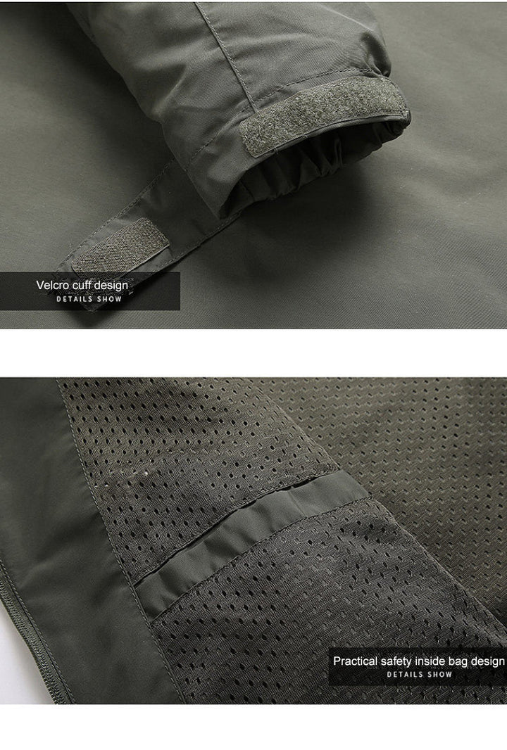 Wasser- und winddichte Softshell-Jacke