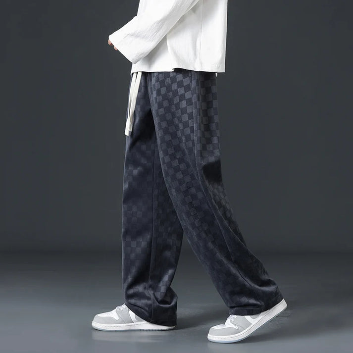 W&W Mode | Stylische Jogginghose Mit Karomuster
