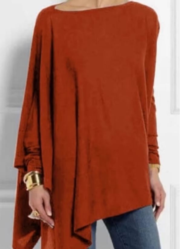 W&W Mode | Eleganter Poncho mit edler Haptik und asymmetrischem Schnitt