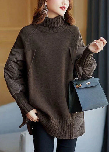 W&W Mode - Rollkragenstrickpullover