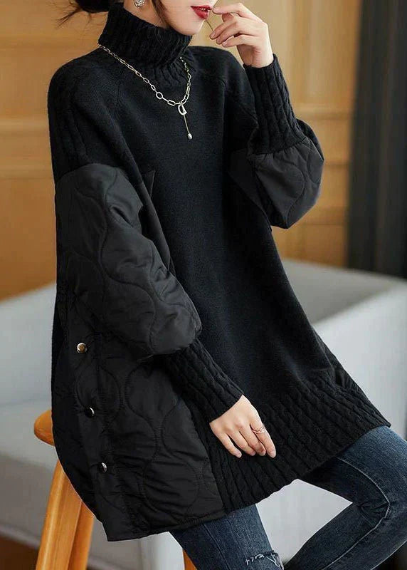 W&W Mode - Rollkragenstrickpullover