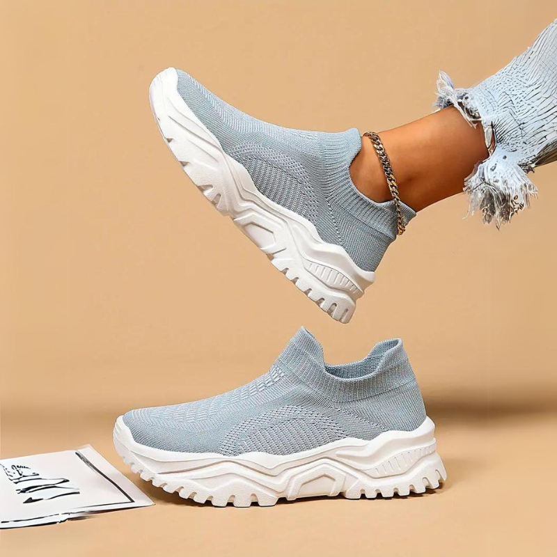W&W Mode | Damen Slip On Turnschuhe