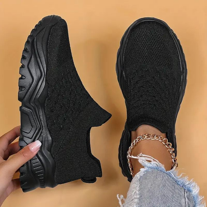 W&W Mode | Damen Slip On Turnschuhe